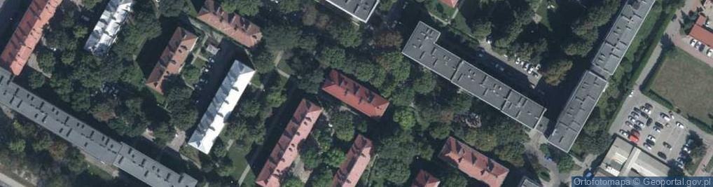 Zdjęcie satelitarne Amageus Usługi Geodezyjne