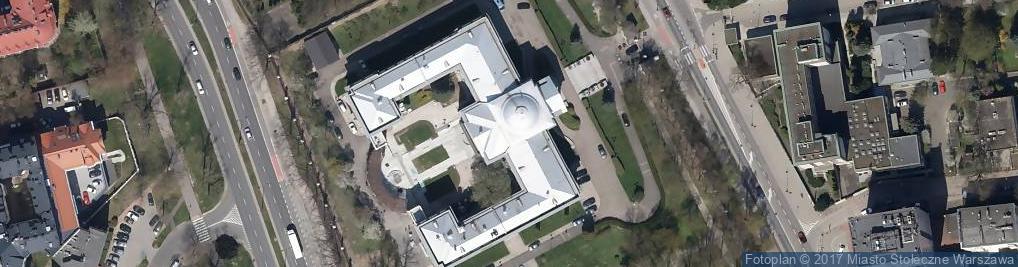 Zdjęcie satelitarne Ambasada Rosji