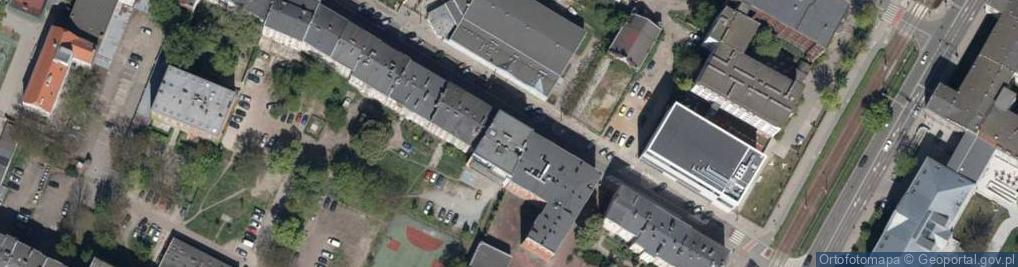 Zdjęcie satelitarne Amicus Auto Kompleks Zarzycki Zbigniew Gałecki Lesław Wesner Robert