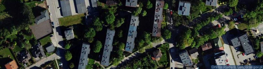 Zdjęcie satelitarne Amitex P P U H Bukowski Andrzej Pytlarz Mirosław