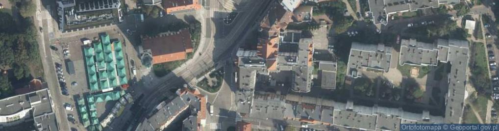 Zdjęcie satelitarne Amos Przedsiębiorstwo Handlowe Małgorzata Obst Agnieszka Suchomska