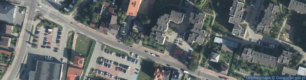 Zdjęcie satelitarne Ams Usługi Transportowe z Monastyrski P Szubiak