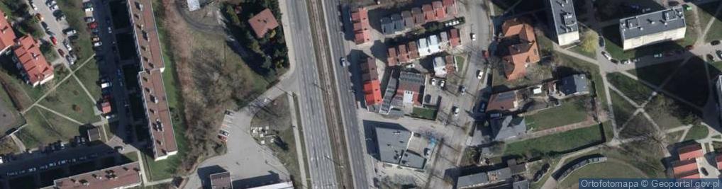 Zdjęcie satelitarne AMW-Łódź Andrzej Mikulka Wyprzedaże