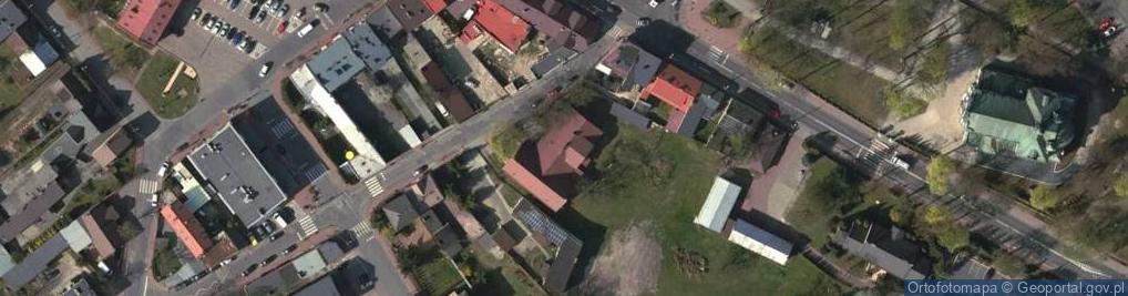 Zdjęcie satelitarne Analizy Lekarskie Punkt Pobrań Drozd Anna Małaszuk Dorota Sosnowska Anna