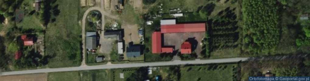Zdjęcie satelitarne Andrzej Bartczyk Przedsiębiorstwo Produkcyjno-Handlowo-Usługowe Angelo Eksport-Import