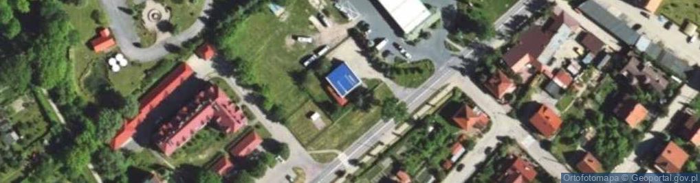 Zdjęcie satelitarne Andrzej Byliński Stacja Kontroli Pojazdów