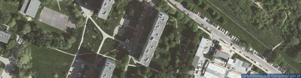 Zdjęcie satelitarne Andrzej Chodowiec Pracownia Poligraficzna Grafit