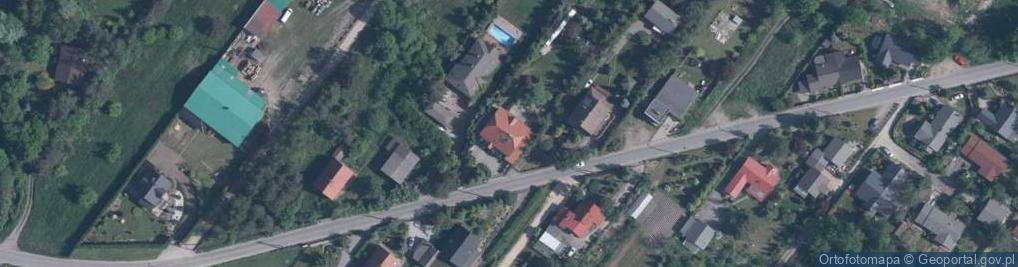 Zdjęcie satelitarne Andrzej Choiński Ach Projekt Usługi Inżynierskie