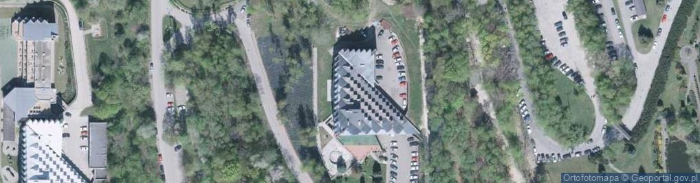 Zdjęcie satelitarne Andrzej Dłubak - Firma Produkcyjno-Handlowo-Usługowa Enigma.Nwzoz Zabrzańskie Centrum Opieki Medycznej Salubris, Hotel Orlik
