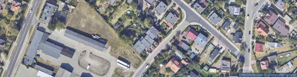 Zdjęcie satelitarne Andrzej Gagacki Transport Międzynarodowy i Krajowy