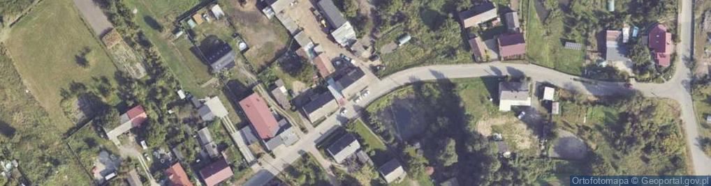 Zdjęcie satelitarne Andrzej Glaz Zakład Usług Leśnych