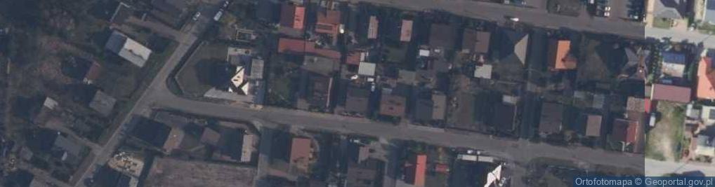 Zdjęcie satelitarne Andrzej Głowik Przedsiębiorstwo Usługowo Handlowe Dor- Kar