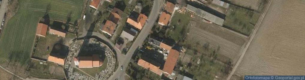 Zdjęcie satelitarne Andrzej Hendzel Aspaw'''' ul.Wyzwolenia 43 Pastuchów Jaworzyna Śl.