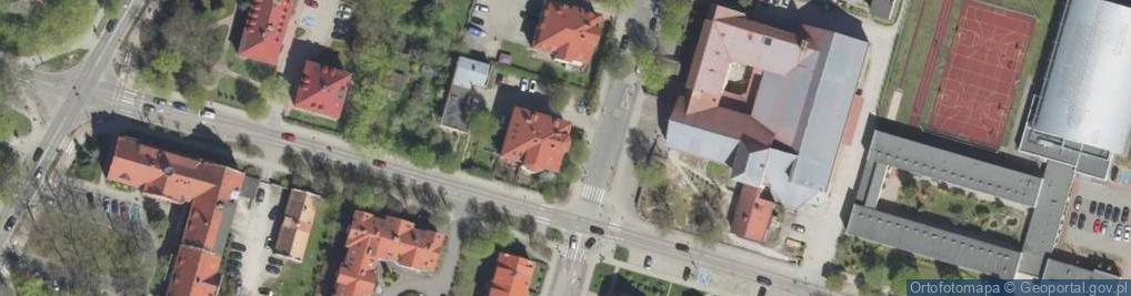 Zdjęcie satelitarne Andrzej Igras Przedsiębiorstwo Usług Geodezyjno-Kartograficznych w Giżycku
