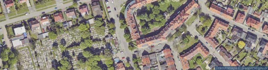 Zdjęcie satelitarne Andrzej Kasperek Firma Usługowa Punkt 21 G & A Kasperek