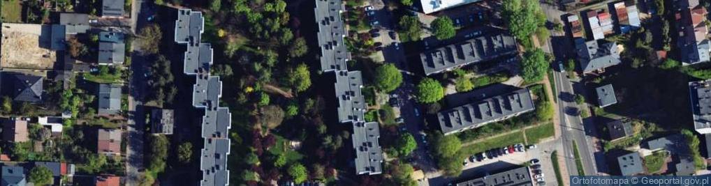Zdjęcie satelitarne Andrzej Kos Pracownia Projektowa