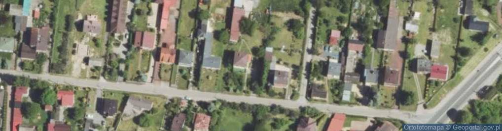 Zdjęcie satelitarne Andrzej Łęgowik Przedsiębiorstwo Produkcyjno-Uslugowe Bamix