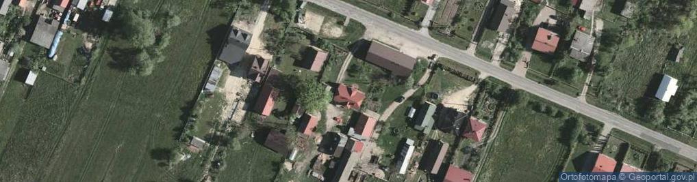 Zdjęcie satelitarne Andrzej Lesiczka Zakład Usług Leśnych