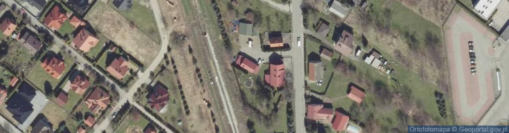 Zdjęcie satelitarne Andrzej Leżuch Usługi Budowlane Zakład Instalacji Sanitarnych