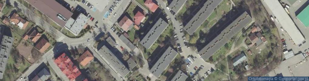 Zdjęcie satelitarne Andrzej Makowiec Usługowa Pracownia Kosztorysowania i Nadzorów