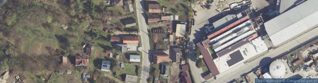 Zdjęcie satelitarne Andrzej Motyka Usługi Transportowe