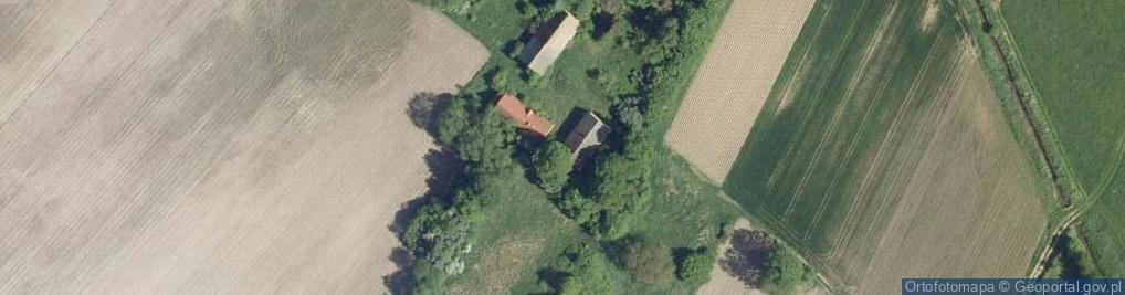 Zdjęcie satelitarne Andrzej Mulka Młyn Siekierowice