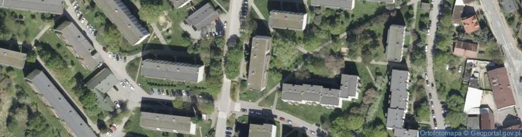 Zdjęcie satelitarne Andrzej Nowak Transport Ciężarowy Kupno-Sprzedaż Artykułów Przemysłowych