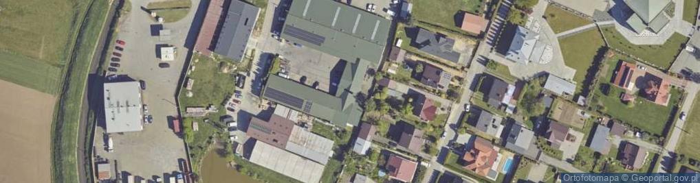 Zdjęcie satelitarne Andrzej Płaziński Firma Handlowo Produkcyjno Usługowa
