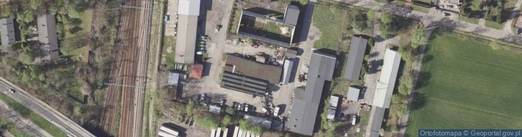 Zdjęcie satelitarne Andrzej Raj Zakład Mechaniki Pojazdowej