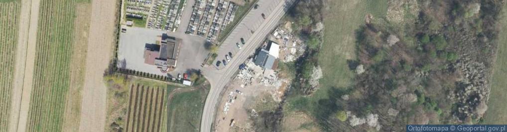 Zdjęcie satelitarne Andrzej Rapacz Zakład Kamieniarski Granit