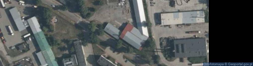 Zdjęcie satelitarne Andrzej Roguziński Mirosław Wilmański Pawilon Handlowy Sezam