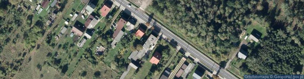 Zdjęcie satelitarne Andrzej Senderowski Zpuh Tartak