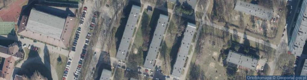 Zdjęcie satelitarne Andrzej Skonieczny Wendor P.H.U.91-157 Łódź Wici 48 M 49