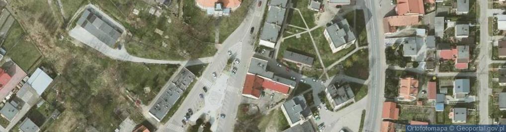 Zdjęcie satelitarne Andrzej Stróżyk Flaming