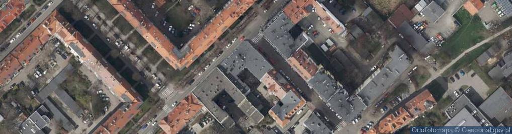 Zdjęcie satelitarne Andrzej Szczegodziński Przedsiębiorstwo Handlowo-Usługowe An-Mag