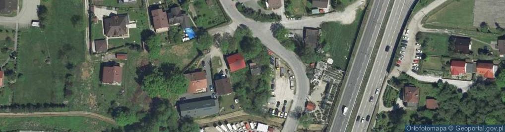 Zdjęcie satelitarne Andrzej Wątor Przedsiębiorstwo Wielobranżowe Multigrupa