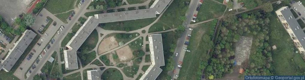 Zdjęcie satelitarne Andrzej Wójcicki Zakład Kamieniarski Andrzej Wójcicki
