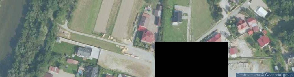Zdjęcie satelitarne Andrzej Żaba Handel Obwoźny Skup i Sprzedaż Drewna i Tarcicy