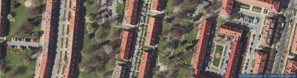 Zdjęcie satelitarne Aneta Bratek-Andruszko Gabinet Lekarski