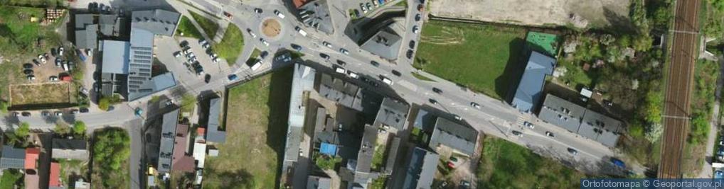 Zdjęcie satelitarne Anetta Badek 1.Badek 2.Drewmebel Fabryka Mebli