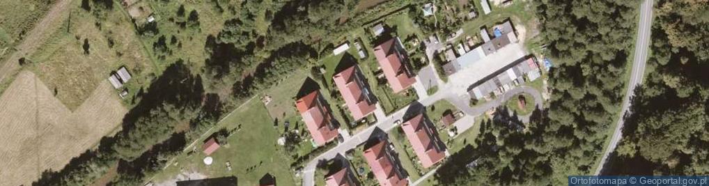 Zdjęcie satelitarne Anetta Nowak Pensjonat Maurycy