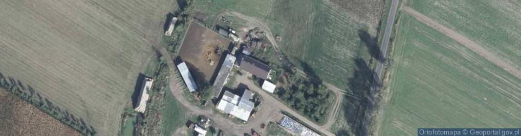 Zdjęcie satelitarne Angelika Pytel Usługi Rolnicze