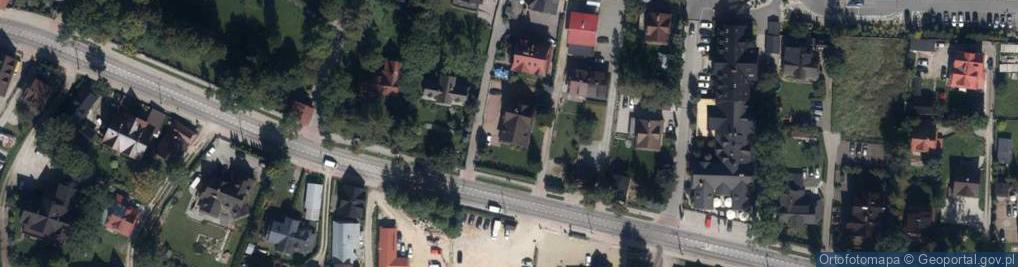 Zdjęcie satelitarne Ania Wynajem Pokoi