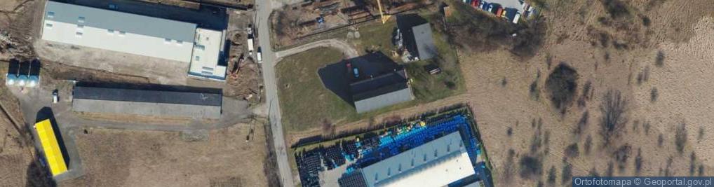 Zdjęcie satelitarne Anita Rojowska Przedsiębiorstwo Produkcji Chemicznej Grabchem