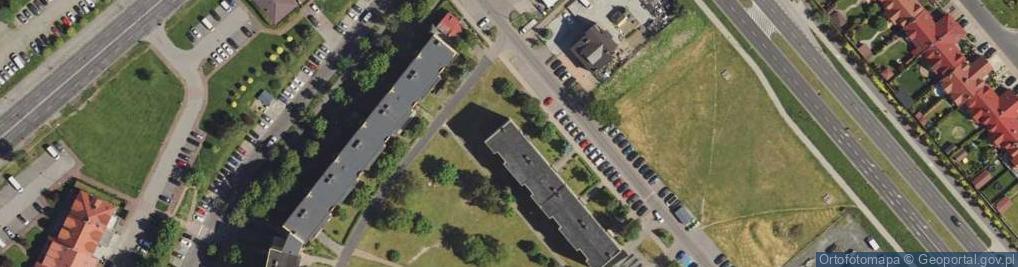 Zdjęcie satelitarne Ankal Kompleksowe Usługi BHP i P Poż Szkoła Nauki Jazdy