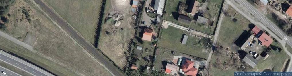 Zdjęcie satelitarne Ankor Wypożyczalnia Przyczep i Maszyn Budowlanych Anna Pawłowska