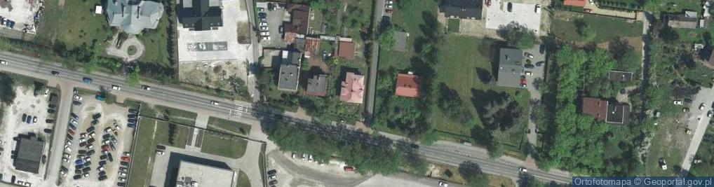 Zdjęcie satelitarne Anna Brzezińska Zakład Przetwórstwa z Gumy i Tworzyw Sztucznych Antogum