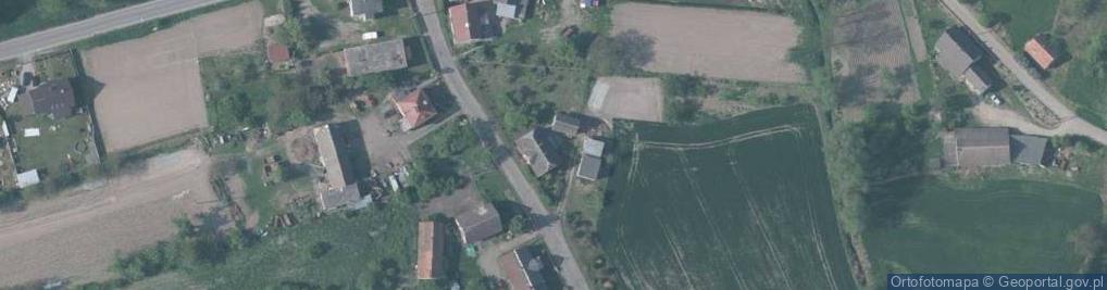 Zdjęcie satelitarne Anna Budzowska Przedsiębiorstwo Handlowo- Usługowe