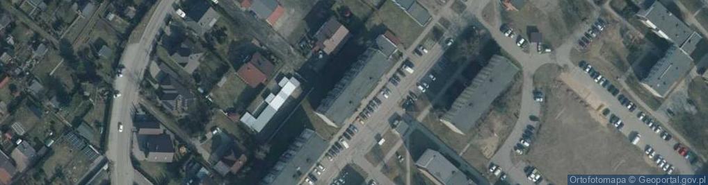 Zdjęcie satelitarne Anna Głowacka Indywidualna Praktyka Pielęgniarska