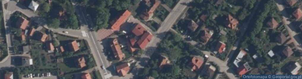 Zdjęcie satelitarne Anna Katarzyna Milewska Zakład Produkcyjno - Handlowo - Usługowy Usługi Hotelarskie